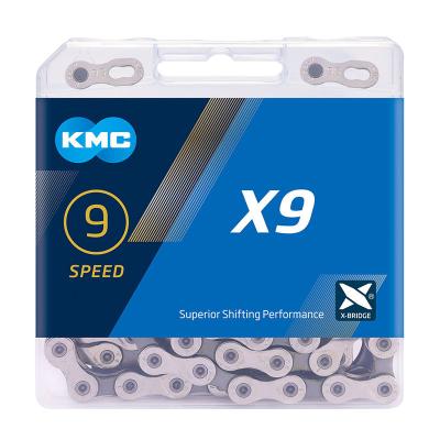 China KMC Bike Chain 118L X11EL Hot Selling Derailleur 9 10 11 12s Steel Road MTB Crankset 8 Speed Bicycle Chain 10 Speed X12 X11 X10 X9 Z9 for sale