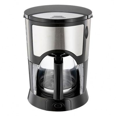 China Hotel 2021 Dropshipping low power 450w auto drip coffee machine with glass drip coffee pot for sale