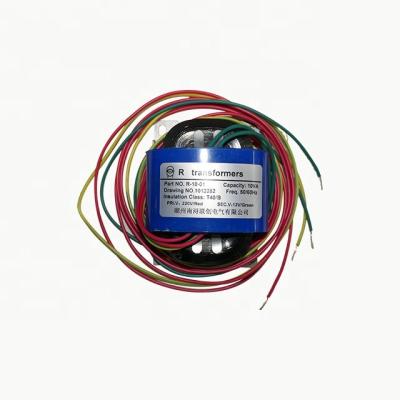 중국 Customized electronic 220v to 12v r core transformer, audio transformer 판매용