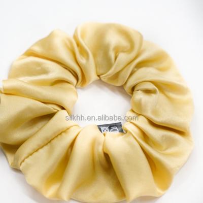 China Amazon Soft 19MM HOT SALE 100% Silk Fabric Scrunchie for sale
