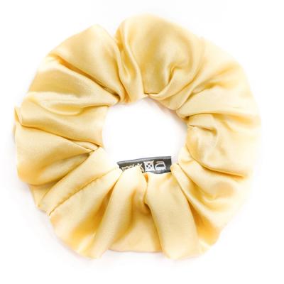 China Retro Solid Color Hair Tie Ball Good Quality Elastic Band Head Style Scrunchies for sale