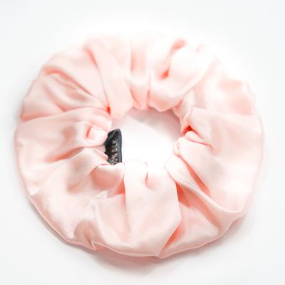 China Fashion elastic flower personality excellent quality hair tie elastic band silk scrunchies for sale