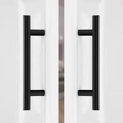 China Easy Installation Matte Black Kitchen Cabinet Furniture Pull Handle Bag Customized Knob Wardrobe for sale