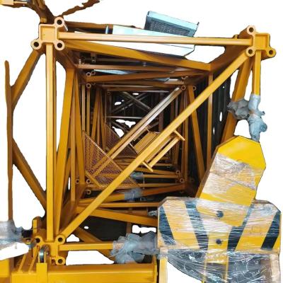 China Construction works QTZ125/6515 tower crane for skyscrapers, workshops and bridges elegant appearance for sale