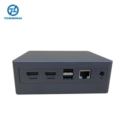China For Home and Student High Quality Core i5 10210U Terminal Comet Lake 10th Support 64GB RAM 2*NVME DP HD-MI Type-C Desktop Computer mini pc for sale