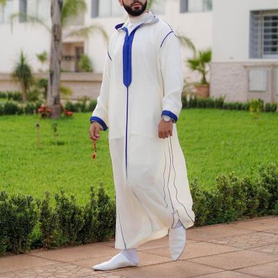 China Fashion Muslim Men Clothing Dubai Abaya Style Kimono Mens Clothing Arab Muslim Long Robes Arab Muslim Clothing for sale