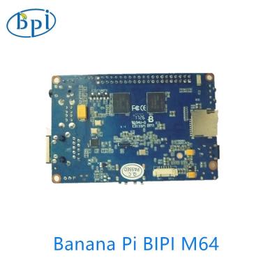 China AI Mini Banana Pi BPI-M64 Allwinner A64 Single Panel Quad-Core 64-bit Edge Computer for sale