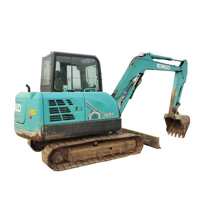 China 6 Ton Used Kobelco Sk 60 60 Small Machine Miniexcavadora Excavator Model Sk60-c Sk60-8 Sk60sr 0.22m ³ for sale