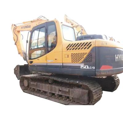 China New Used Excavator 90% Best Used Mini Excavator Price Hyundai 150-9 Second Hand 0.23-0.71m ³ for sale