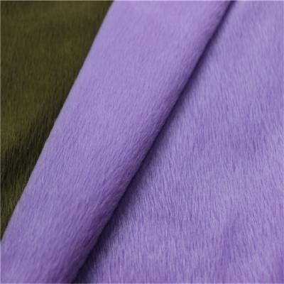 중국 100 minky 장난감 견면 벨벳 직물 0.5mm-5mm Velboa Dty/fdy가 폴리에스테 최고 연약한 FDY velboa에 의하여 뜨개질을 했습니다 판매용