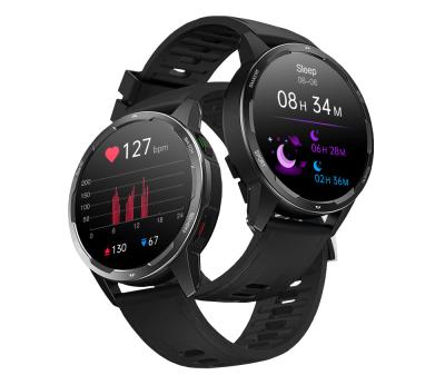 China V8PRO Reloj inteligente inteTFT de 1.32 impermeable IP68 monitor de frecuencia cardíaca y presión arterial (negro) for sale