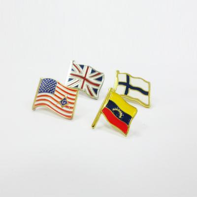 China Europe Lapel Pins Porcelain No Min Soft Enamel Gold Metal Badge Flag Lapel Pin Silver Brass Custom for sale
