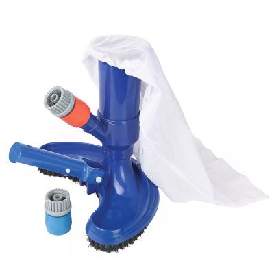China Flexible Pool Vacuum Accessories Professional Pool Brush Triangle Vacuum Head for sale