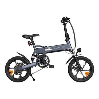 China 2023 EU ADO City EBike 250W Rear Motor 16 Inch * 2 Inch 7 Speed Electric Bike Electric Hybrid Bike Folding for sale