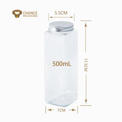 China New Design Custom Plastic Beverage Bottle For Juice Storage for sale