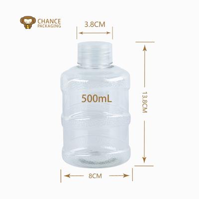 China Beverage 6oz 8oz Beverage Energy Shot Bottle Stocked Suitable For Beverage Factory With Tamper Evident Lids for sale