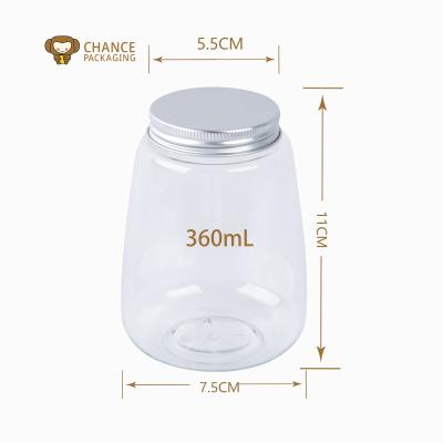 China 18oz 20oz Beverage Frosted Juicy Customizing Bottles Drinks For Coffee With Aluminum Caps for sale