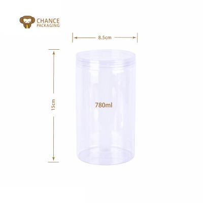 China Broken-Resistant Food Vacuum Air Tight Cookie Jars For Walnut With PP Aluminum Caps for sale