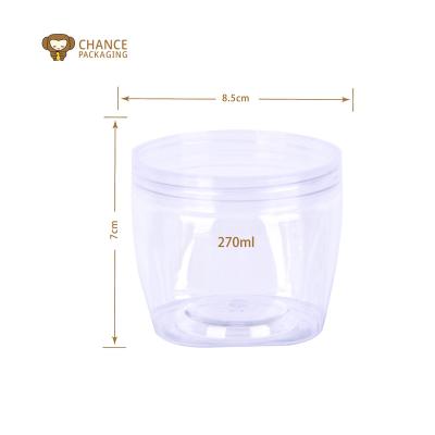 China Wholesale 400ml 500ml 600ml factory food cookie tin with plastic cover for cookie container for sale