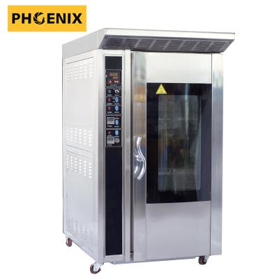 China Rotary Bread Bakery Machine 10 Tray Oven / Industrial Oven For Bakery / Cake Baking Gas Oven for sale