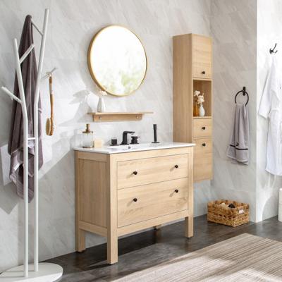 China Modern European Style Washroom Bathroom Vanity, Bathroom Cabinets Bathroom Cabinet Vanity Wall Hung Vanity for sale