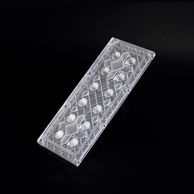 China Street Light 173*72 Mm Size Street Lights Range High Power Led Lens For Spotlights Lamp Array Lighting for sale