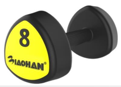 China 2kg - 50kgs Gym Black PU Dumbbells / Gym Workout Accessories Logo Available à venda