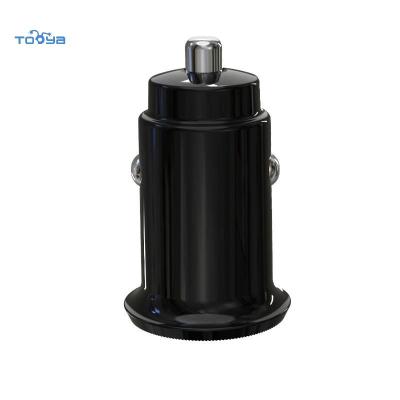 China Universal Araba Trending Tooya High Power QC FCP DCP1.5A BC1.2 PD 38W Mini Car Fast Charging Adapter Multi-port Plastic Charger for sale