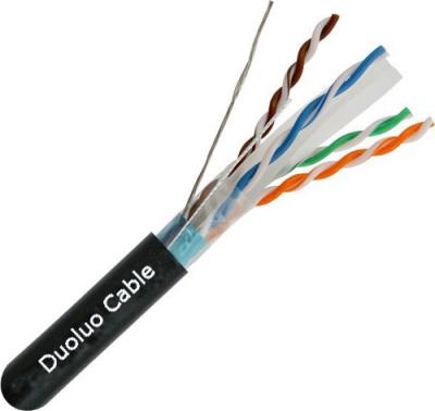 China Telecommunication CAT6A U/FTP DIRECT BURIAL 10GBASE-T 600 MHz 23AWG Solid As 4 PAIRS Gel ANSI/TIA 568.2-D ISO/IEC 11801 Class EA PE Filled Jacket for sale