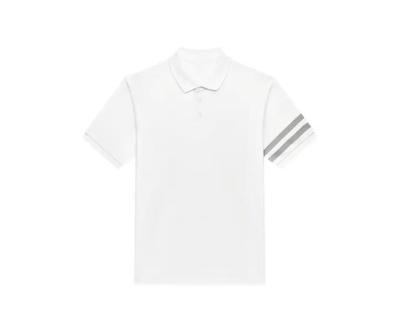 China Other Custom Striped Business Basics Casual Short-Sleeved Polo Shirt for sale