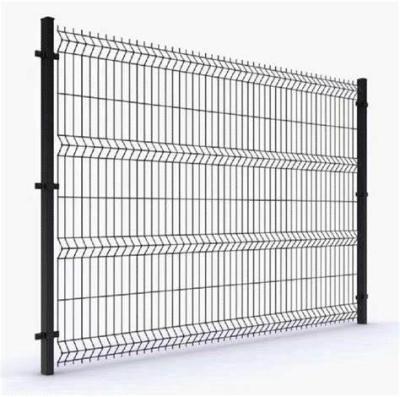 China Supply Easily Assembled Fast Speed Production Of PVC Coated 3d Welded Galvanized Folding Curved Wire Mesh Fence for sale