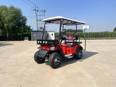 China 4-Sitzer-Klassiker Rot-Elektro-Golf-Auto kundenspezifisch angepasste Farben und Logos mit Lithiumbatterie zu verkaufen