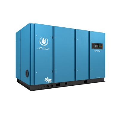 China Bolaite Fixed Frequency Spiral China Lubricated 10bar Professional Variable Speed Air Screw Compressor Machine for sale