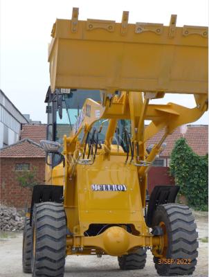 China Mini Articulated Small Wheel Loader 3670 quilogramas de peso de funcionamento à venda
