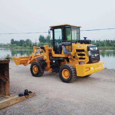 China O carregador mecânico da roda de Mini Articulated da transmissão (3F+2R), freio de disco articulou a parte dianteira à venda
