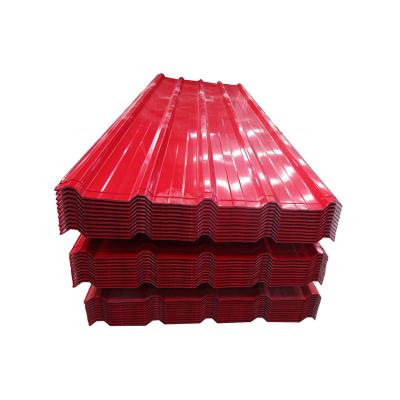 China Roof Sheet Factory Wholesale 0.1-1MM Thickness PPGI Metal Roofing Corrugated Sheet for sale