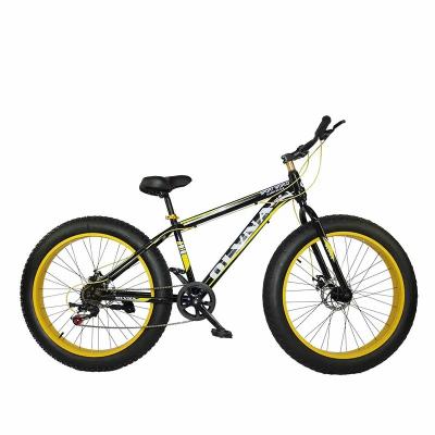 China Manufacturer 26 Fatbike Sale Good Quality Fat Tire Mountain Bike Reclined Bike 26x4.0 Inch 21 Speed Mountain Bike Mountain Bike Top Tire Blade Spoke Fat Bike Mountain for sale