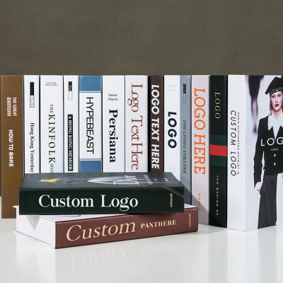 China Free Desgin Education Printing Faux Coffee Table Book Decoration Brands Luxury Home Decor Books for sale