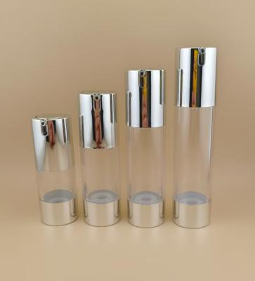 China Yuyao Neues Design Luftlose Plastikflasche JJ33-2 für Kosmetik zu verkaufen