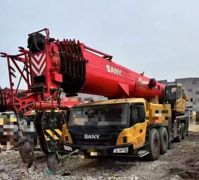 Китай 2021 Sany STC900T 90-тонный грузовик-крейнер с 66-метровым главным бумом и 35-тонным противовесом продается