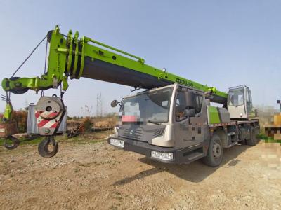 China 2021 Zoomlion grúa de camiones usados ZTC160E con 8.5m longitud de jib y motor Weichai en venta