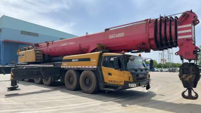 中国 2018年 Sany SAC3500C8-8 350トン 70メートルのメインブーム 140トンの対重量 78メートルのタワー状態 スーパーリフト メルセデス・ベンツエンジン 販売のため
