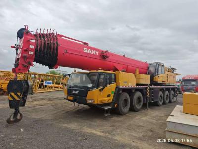 China 2023 SANY Used Crane 160 Ton 8 Section Boom, 2 Engines, 88m Main Boom, 17.5m Jib, 57 Ton Counterweight, Perfect Condition. for sale
