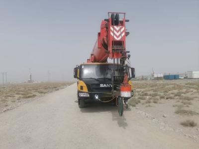China 2023 Sany Used Crane STC800E5 Main Boom 66m Jib 18.5m Counterweight 16t Running Time 2793h Mileage 11,311km Very Good Working Condition. for sale