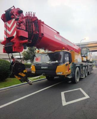 China 2023 Sany Used Crane SAC2200C8-8 Main Boom 88m Jib 20m Counterweight 74t Running Time 1793h Mileage 9311km Excellent Working Condition. for sale