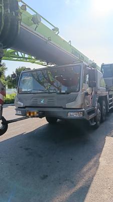 China 2019 Zoomlion Used Crane QY70V532 Main Boom 49 M Jib 15 M Counterweight 14 Tons Running Time 6463h Mileage 27289km Excellent Working Condition. for sale