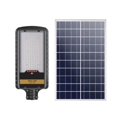 China IP65 ROAD Waterproof Remote Control High Lumens 50W 100W Detachable Solar Panel Dusk to Dawn Street Light Solar Outdoor for sale