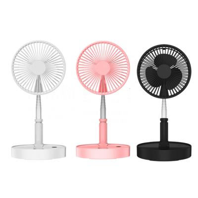 China Outdoor USB Rechargeable Remote Control Multifunctional Adjustable Telescopic Desk Height Table Air Circulating Fan for sale