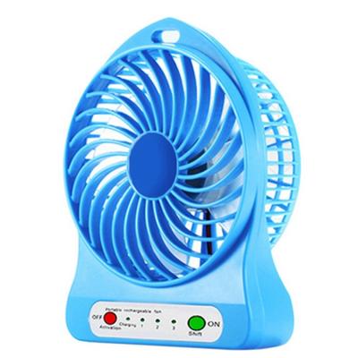 China Outdoor Portable Li-ion Battery Ventilador Mini Desktop USB Rechargeable Multifunctional Desk Fan for sale