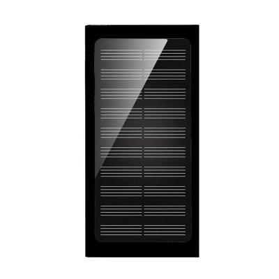 China LED Display Aluminum Alloy Solar Power Bank 20000mah 2Usb Ultra Thin Solar Panel Power Bank Charger For Mobile PhoneAluminium Ultra T for sale
